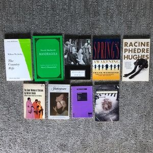 9 Theater Plays-Books